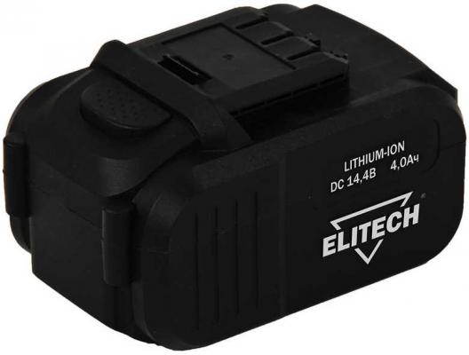 Аккумулятор ELITECH 1820.067500  14.4В 4.0Ач Li-ion для ДА 14СЛК слайдер