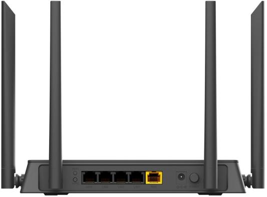 Wi-Fi роутер D-Link DIR-841 867Mbps 2.4 ГГц 5 ГГц 4xLAN LAN черный
