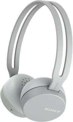 Гарнитура накладные Sony WH-CH400 серый беспроводные bluetooth (оголовье)