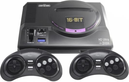 SEGA Retro Genesis HD Ultra + 50 игр ZD-06 (2 беспроводных 2.4 ГГц джойстика, HDMI кабель) [ConSkDn57]