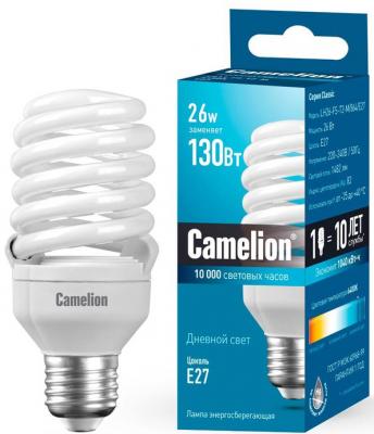 Лампа энергосберегающая спираль Camelion LH26-FS-T2-M/864/E27 E27 26W 6400K