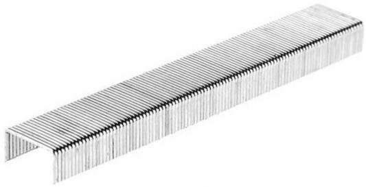 Скобы для степлера Hammer Flex 215-012  закален. 6мм, сечение 0,75мм, длина 11,3мм (тип 53), 1000шт.