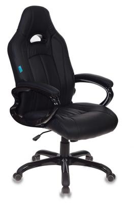 Кресло игровое Бюрократ CH-827/BL+BLACK черный искусственная кожа