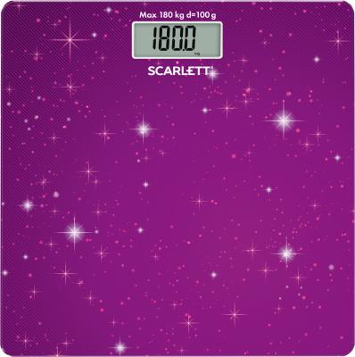 Весы напольные электронные Scarlett SC - BS33E037 макс.180кг рисунок