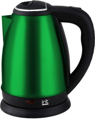 Чайник электрический Irit IR-1339 1500 Вт зелёный 2 л нержавеющая сталь
