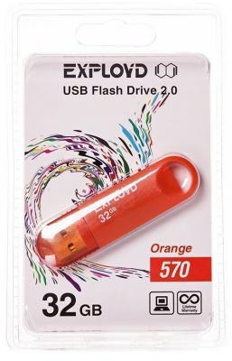 USB флэш-накопитель EXPLOYD 32GB-570-оранж