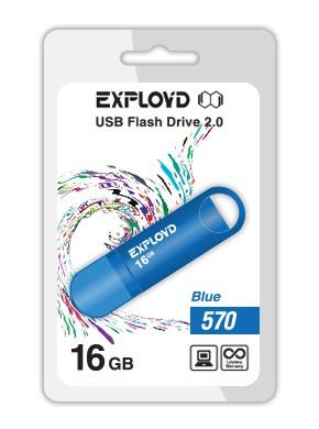 USB флэш-накопитель EXPLOYD 16GB-570-синий