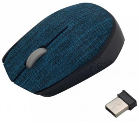 Мышь беспроводная Ritmix RMW-611 синий USB + радиоканал