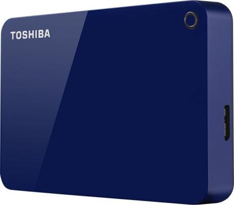 Накопитель на жестком магнитном диске Toshiba Внешний жесткий диск TOSHIBA HDTC940EL3CA Canvio Advance 4ТБ 2.5" USB 3.0 синий