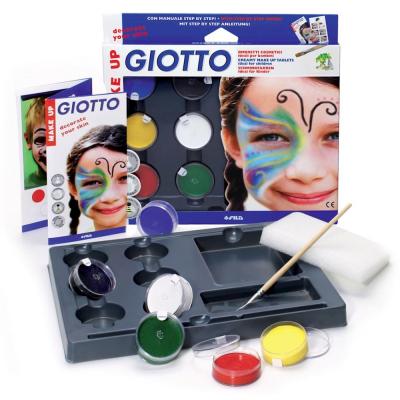 Краски для лица GIOTTO MAKE UP 6 цветов