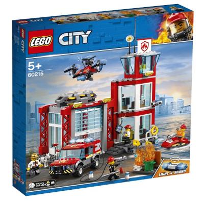 Конструктор LEGO Пожарные: Пожарное депо 509 элементов
