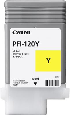 Картридж струйный Canon PFI-120 Y 2888C001 желтый для Canon ТМ-серия