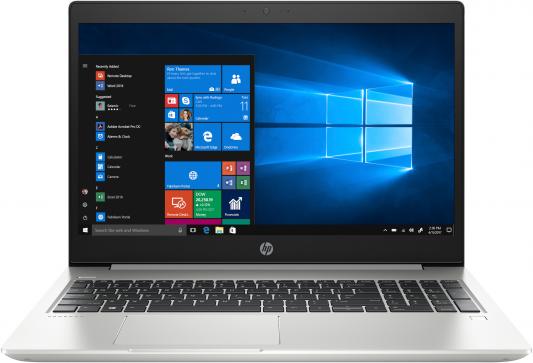Ноутбук HP ProBook 450 G6 15.6" 1366x768 Intel Core i3-8145U 500 Gb 4Gb Bluetooth 5.0 Intel UHD Graphics 620 серебристый Windows 10 Professional 5PP80EA