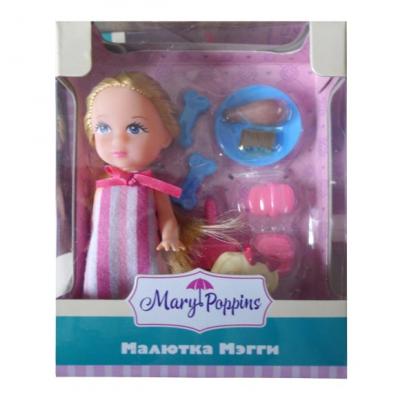 Кукла Mary Poppins Мегги с питомцем 9 см 451284