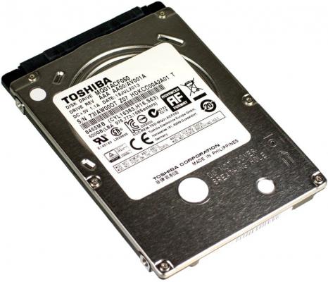 HDD Toshiba SATA3 500Gb 2.5" 7200 rpm 16Mb