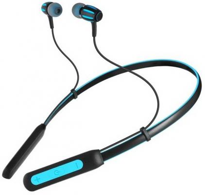 Беспроводные внутриканальные наушники с микрофоном SVEN E-230B, черный-синий (Bluetooth)