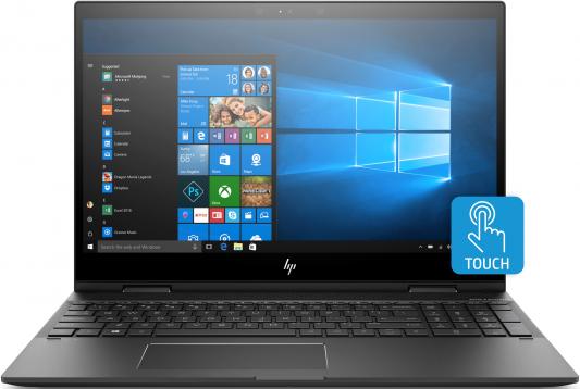 Ноутбук HP Envy x360 15-cp0007ur 15.6" 1920x1080 AMD Ryzen 5-2500U 256 Gb 8Gb AMD Radeon Vega 8 Graphics серый Windows 10 Home 4TU01EA