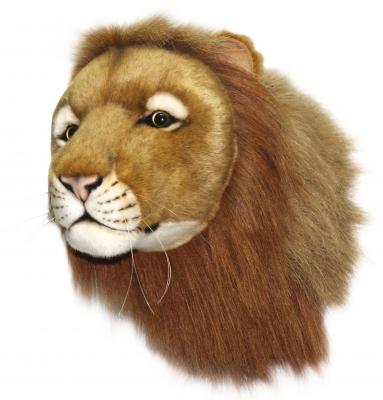 7147 Декоративная игрушка Голова льва, 39 см