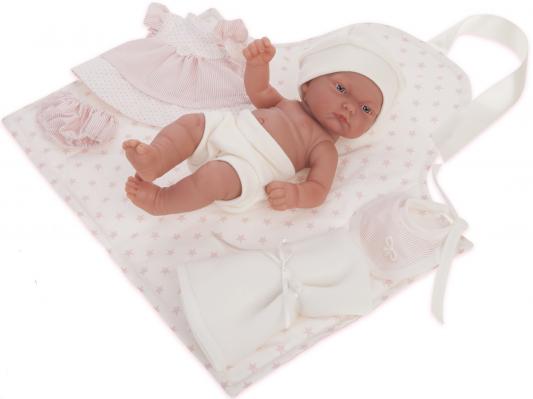 Кукла-младенец JUAN ANTONIO Хлои в розовом 26 см