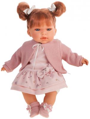 Кукла JUAN ANTONIO Альма в розовом 37 см со звуком