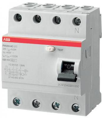 ABB 2CSF204003R3400 Выкл.диф.тока 4мод. FH204AC-40/0,3