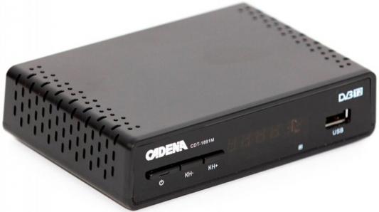 Ресивер DVB-T2 Cadena CDT-1891М черный