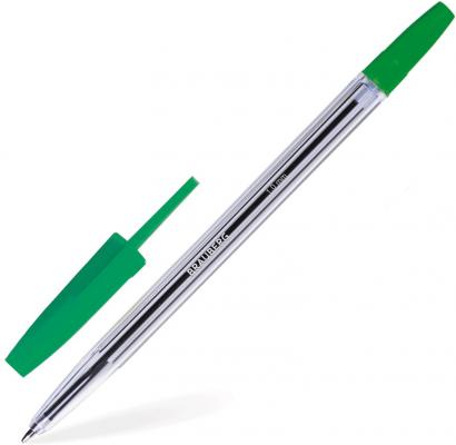Ручка шариковая BRAUBERG Line зеленый 1 мм
