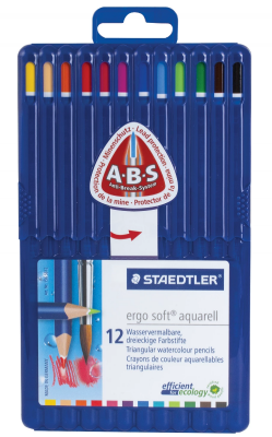 Набор цветных карандашей Staedtler "Ergosoft" 12 шт 175 мм