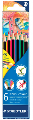 Набор цветных карандашей Staedtler "Noris Color Ecology" 6 шт 175 мм