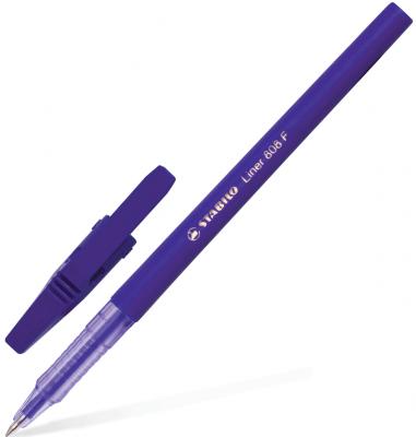 Ручка шариковая Stabilo Liner фиолетовый 0.3 мм