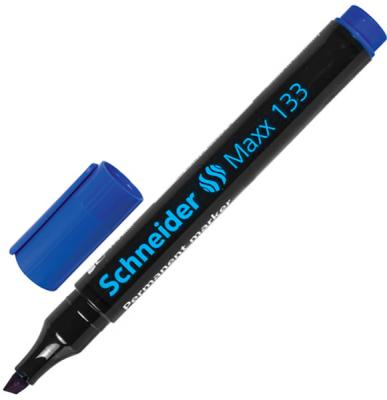 Маркер перманентный SCHNEIDER Маркер перманентный 1-4 мм синий