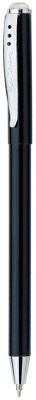 Ручка подарочная шариковая PIERRE CARDIN (Пьер Карден) "Actuel", корпус черный, алюминий, хром, синяя, PC0705BP