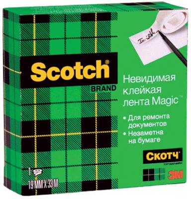 Клейкая лента 3M Scotch Magic 19мм x 33 м FT510281676