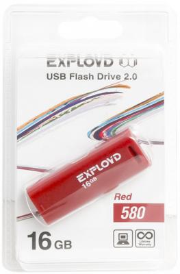USB флэш-накопитель EXPLOYD 16GB-580-красный
