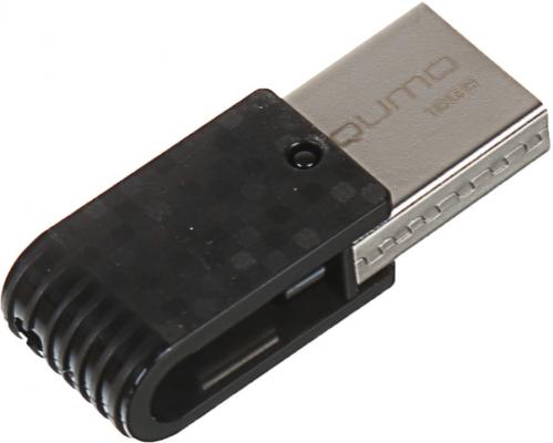 USB флешка Qumo Hybrid 2 16GB Grey (QM16GUD3-Hyb2) USB 3.0/ Type-C