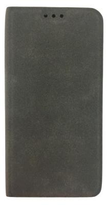 Чехол-книжка для Samsung Galaxy A8 BoraSCO Book Case Gray флип, искусственная кожа, пластик