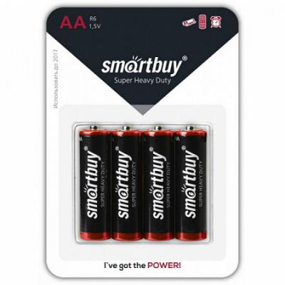 Батарейки Smart Buy SOBZ-2A04S AA 4 шт