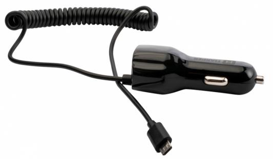 Автомобильное зарядное устройство Harper CCH-3113 microUSB 2.1A черный
