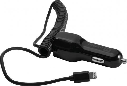 Автомобильное зарядное устройство Harper CCH-3115 USB 8-pin Lightning 2.1A черный