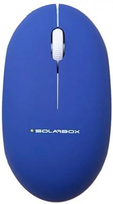 Мышь проводная Solar Box X06 синий USB