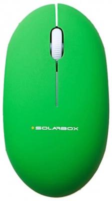 Мышь проводная Solar Box X06 зелёный USB