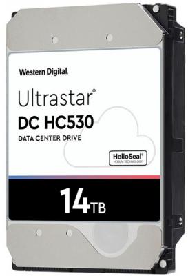 Накопитель на жестком магнитном диске WD Жесткий диск Western Digital Ultrastar DC HC530 WUH721414AL5204 (0F31052) 14ТБ 3.5" 7200RPM 256MB SAS 512E Helium