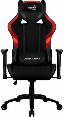 Кресло для геймеров Aerocool AERO 1 Alpha чёрный красный 4718009153578