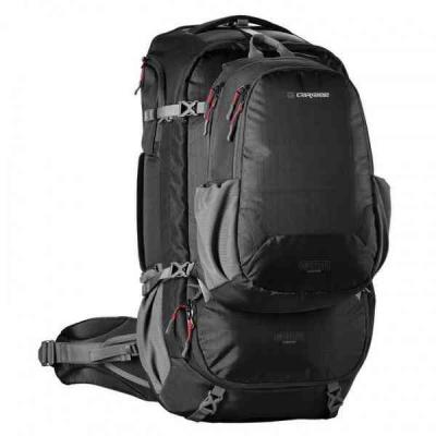 Рюкзак туристический дышащая спинка CARIBEE Magellan 65 л черный