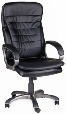 Кресло офисное BRABIX "Omega EX-589", экокожа, черное, 531400