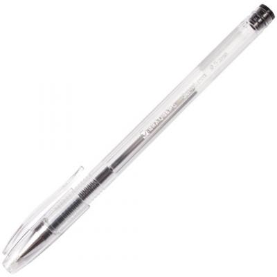 Ручка гелевая гелевая BRAUBERG "Jet" черный 0.35 мм