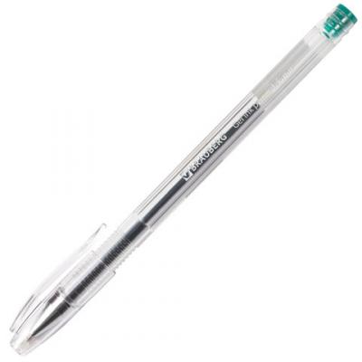 Ручка гелевая гелевая BRAUBERG "Jet" зеленый 0.35 мм