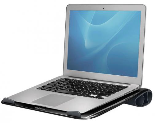 Fellowes® I-Spire Series™, Подставка для ноутбука, пластик, до 17", до 6 кг, черная, шт