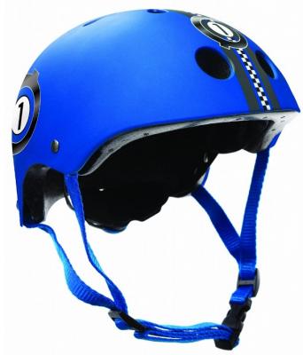 Шлем GLOBBER 500-001 PRINTED JUNIOR, XS/S, Синий