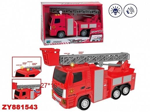 Пожарная машина best toys красный